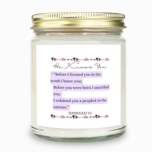 He Knows You 9oz Candle